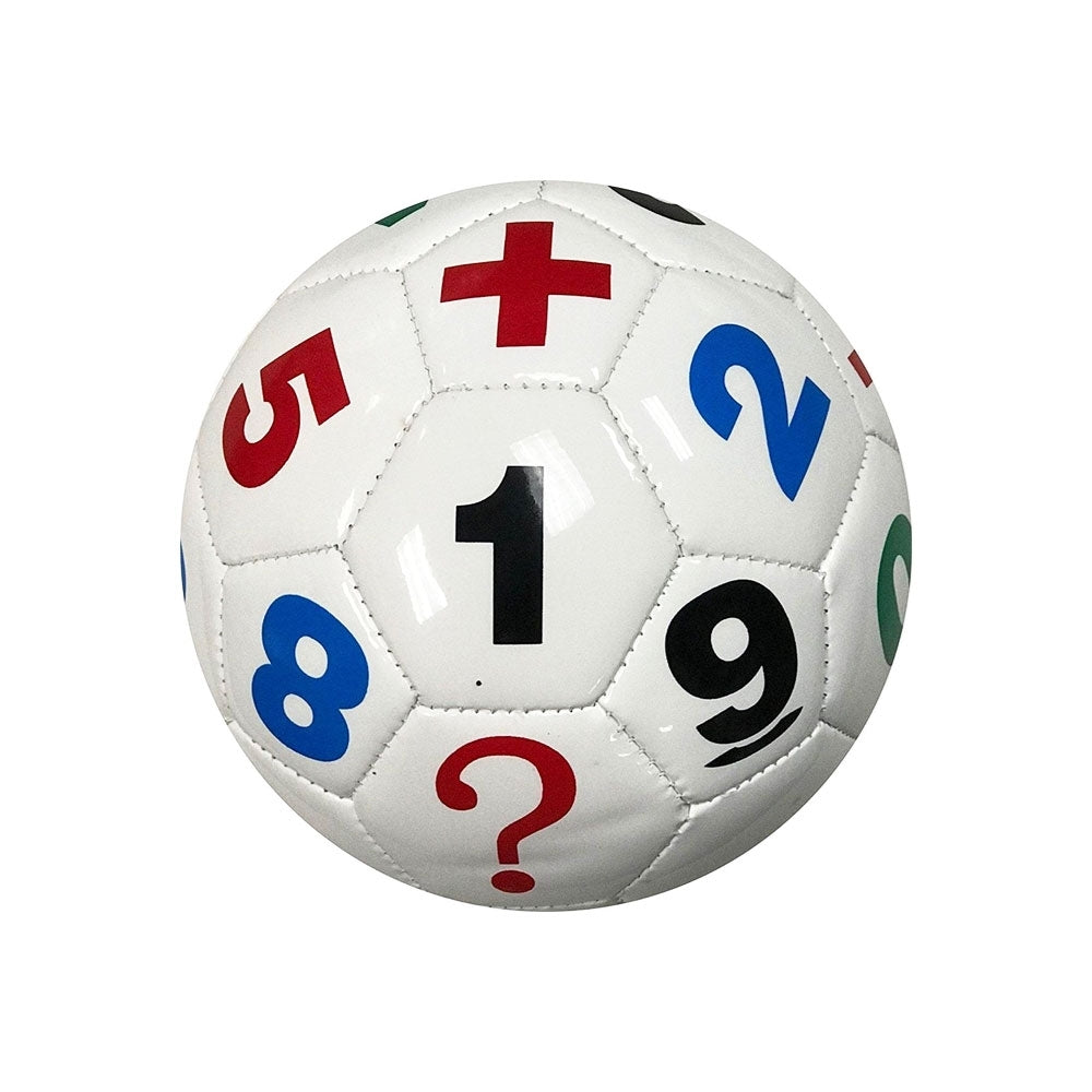 Mini Soccer Ball Learning Aid Numbers & Math Symbols Toddlers Children ...