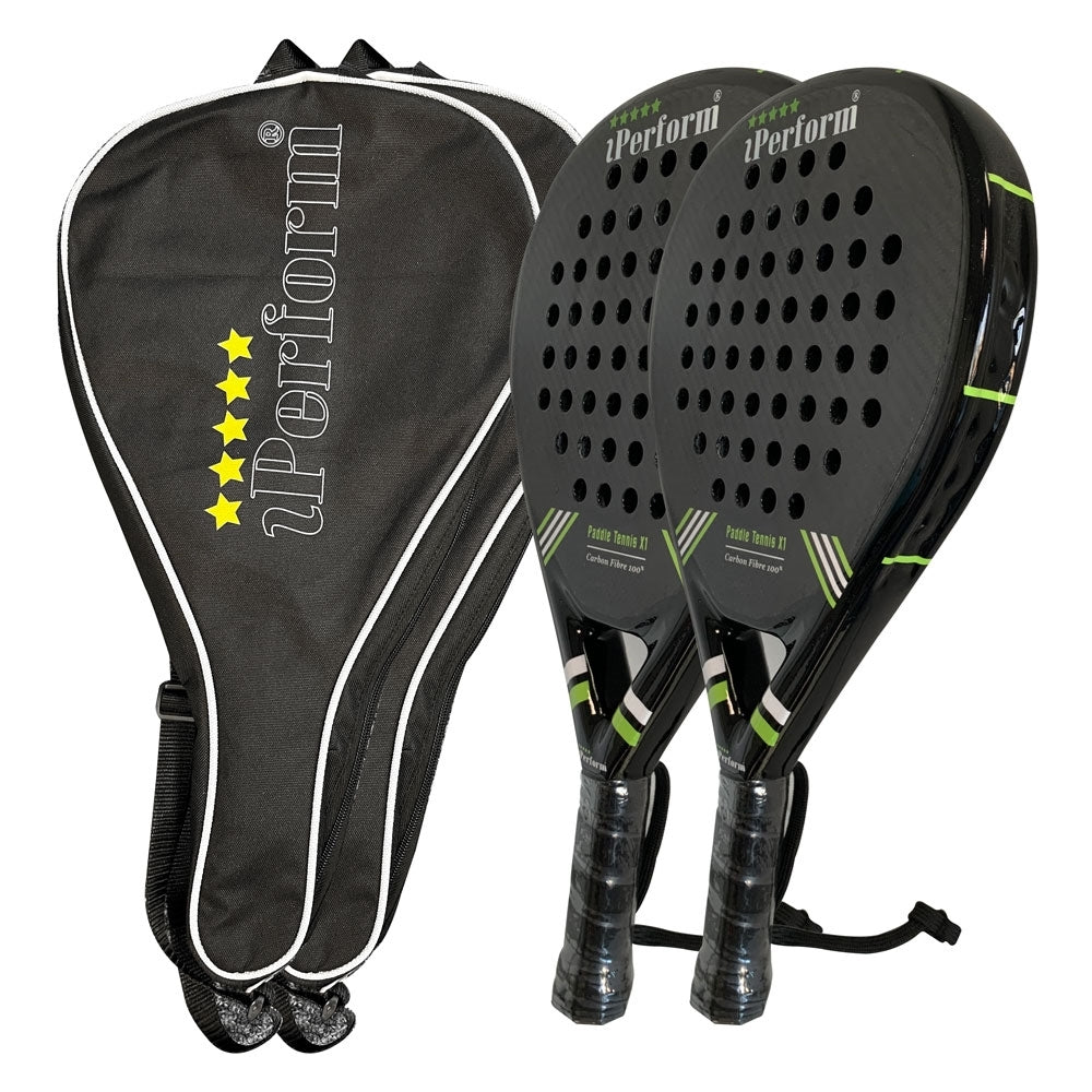 Paddle Tennis Rackets Carbon Fiber Power Lite